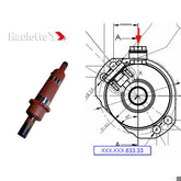 4000471710 Steering Cylinder See 4000474160 | Genuine Haulotte
